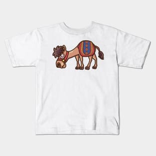 Hot Desert Camels Kids T-Shirt